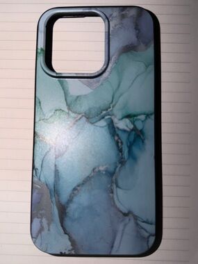 iPhone 15 pro max- phone caseBlue Marble Protective Phone Case - Stylish Coverag